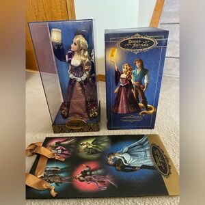 Rapunzel & Flynn Ryder Disney Designer Fairytale Couple Dolls …